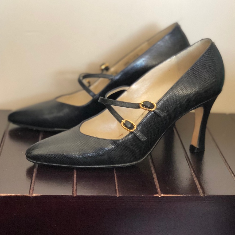 Bally Black Pumps